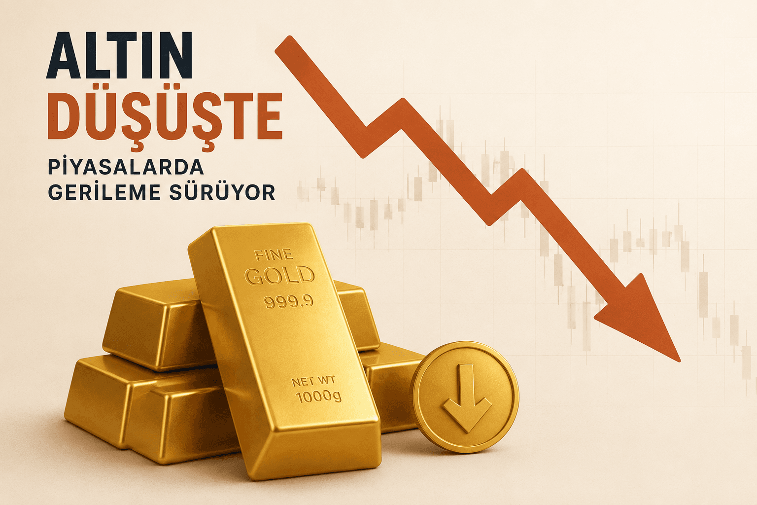 Altın düşüşü